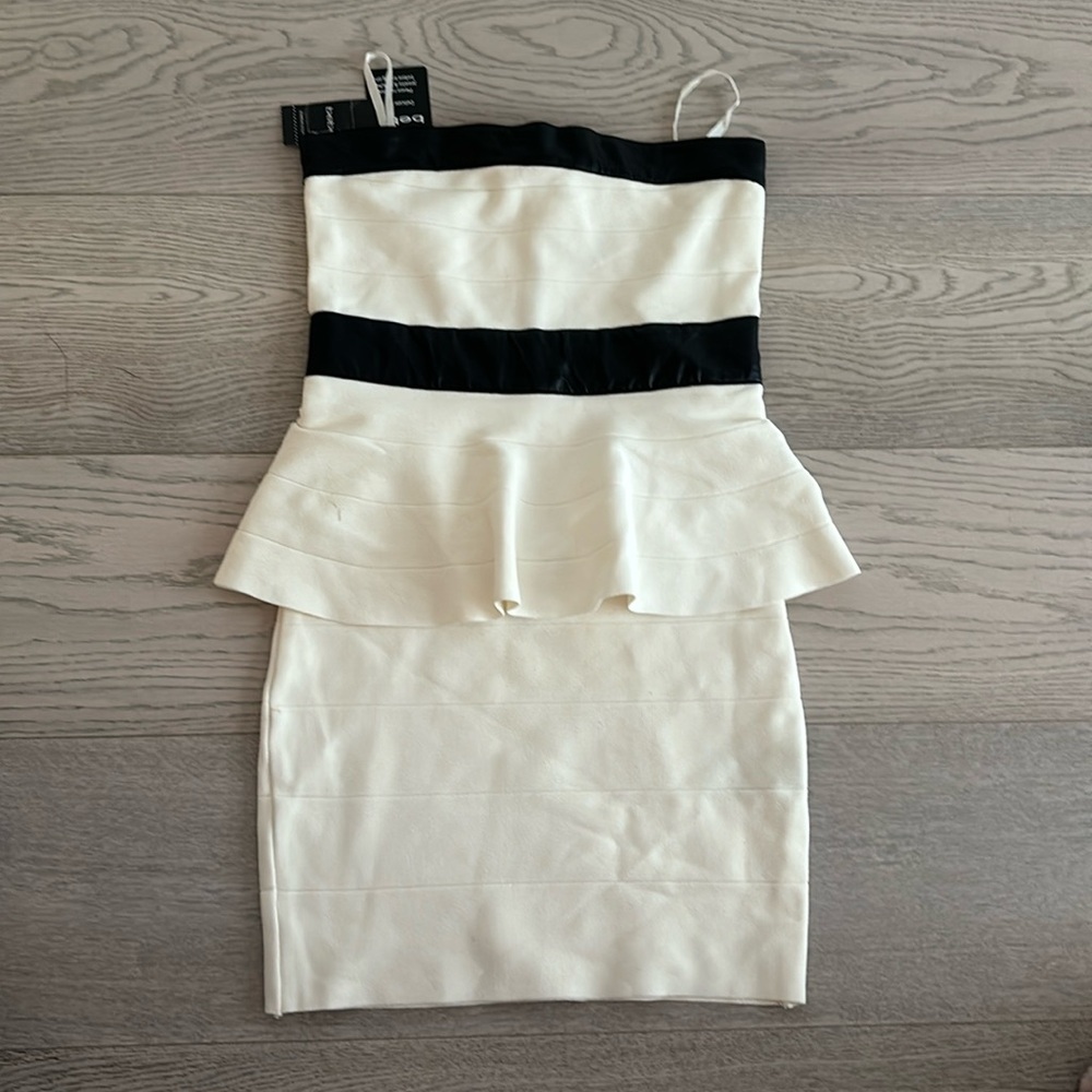 Bebe bandage dress size xs